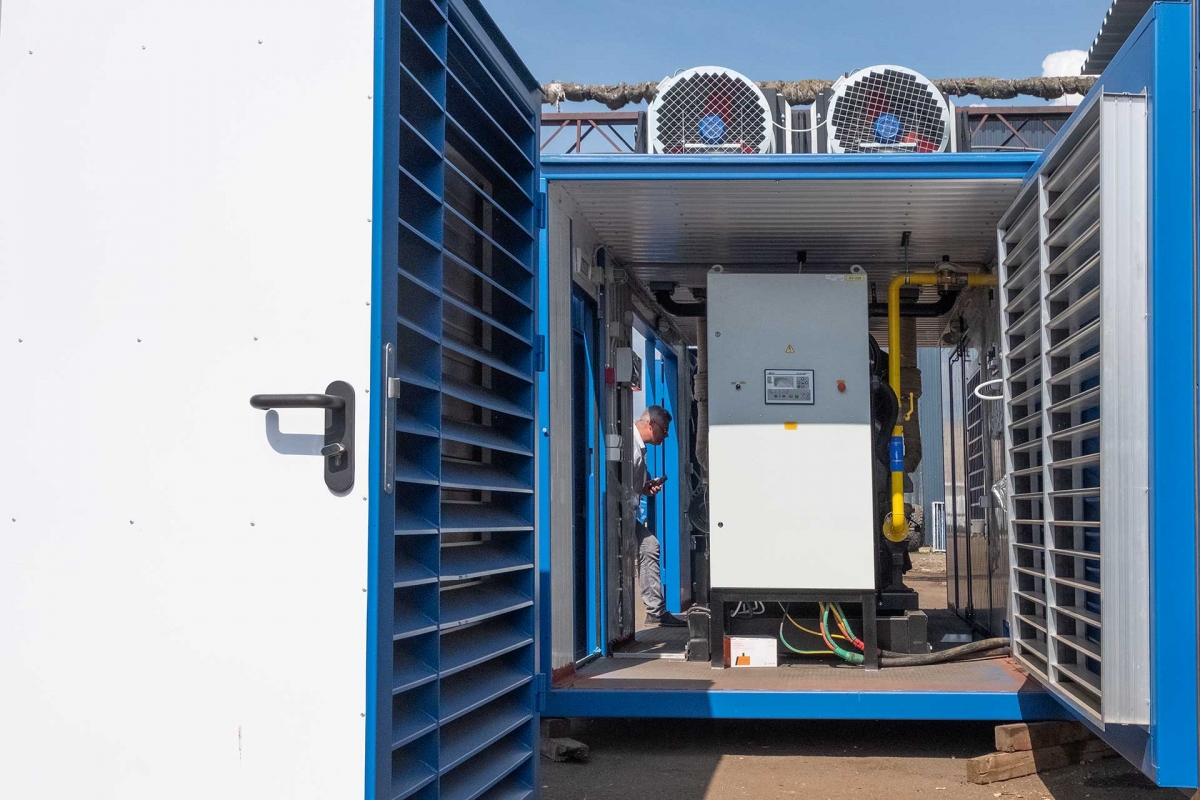 Контейнерные газогенераторы 350 кВт