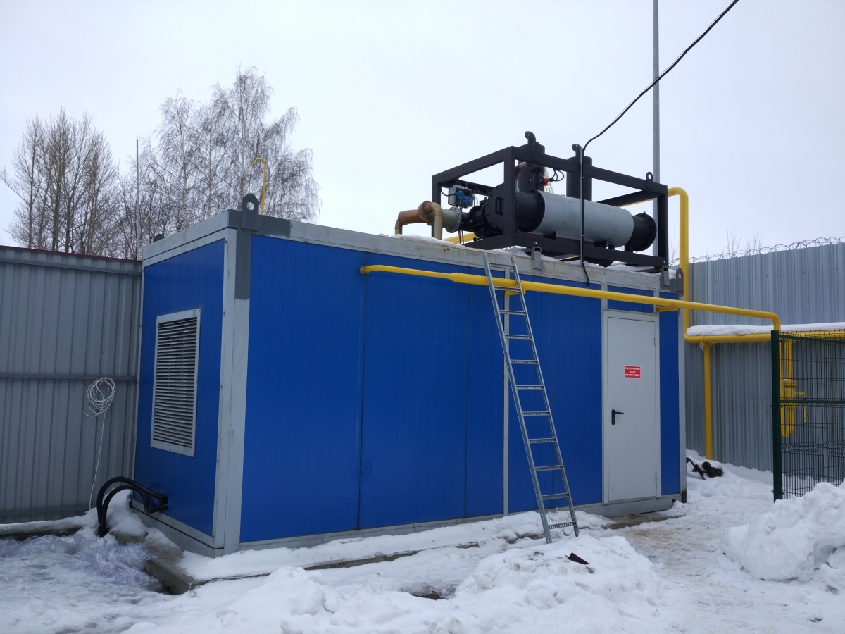 Параллельная работа газопоршневого электроагрегата 315 кВт в контейнерном исполнении