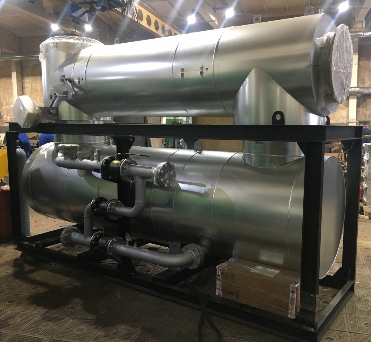Когенерация тепла газовой электростанции АГП-1500