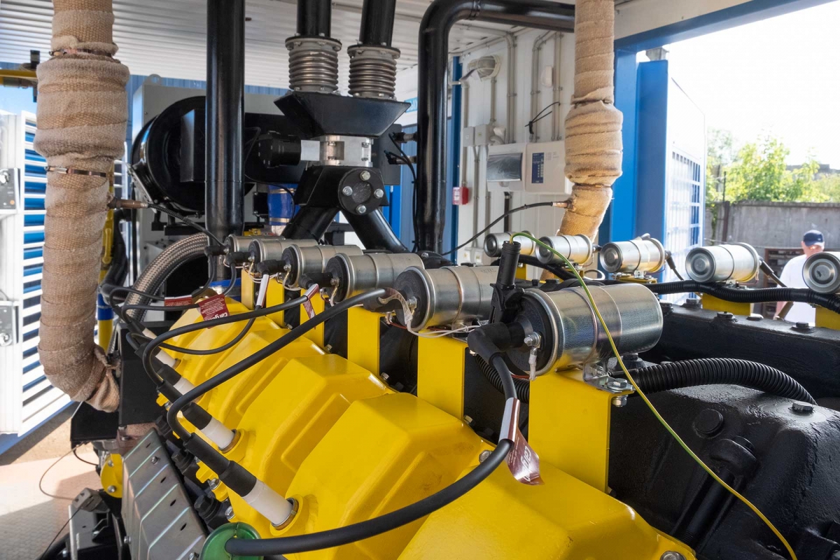 Газовый генератор ЭГП-320 в контейнере