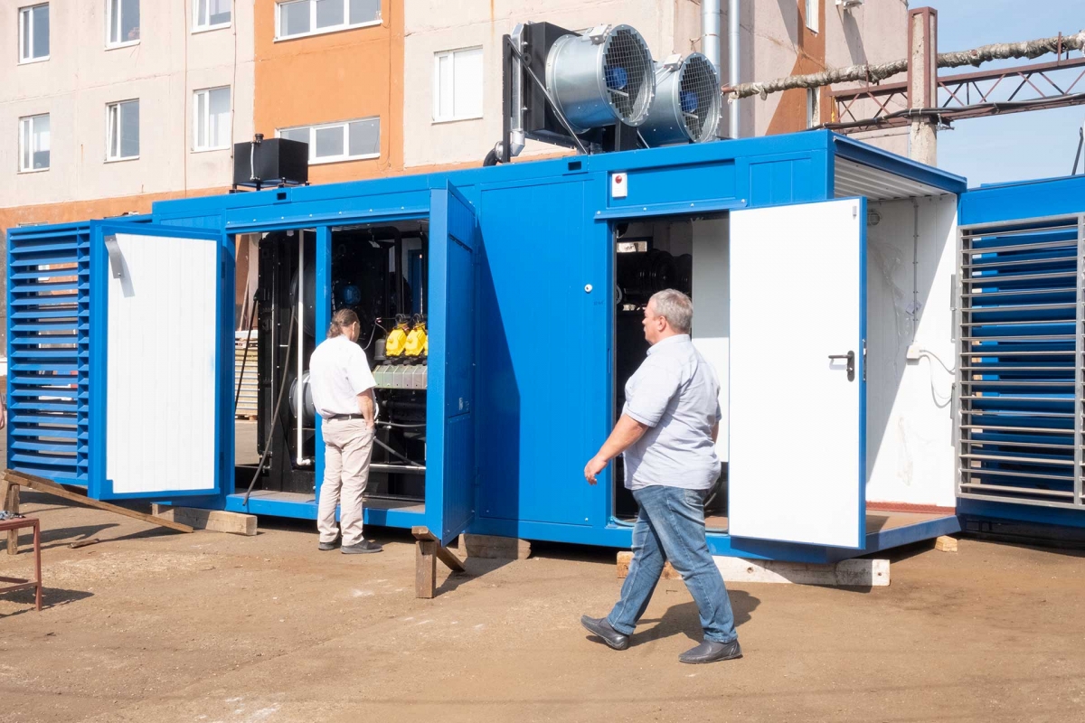 Контейнерные газогенераторы 500 кВт