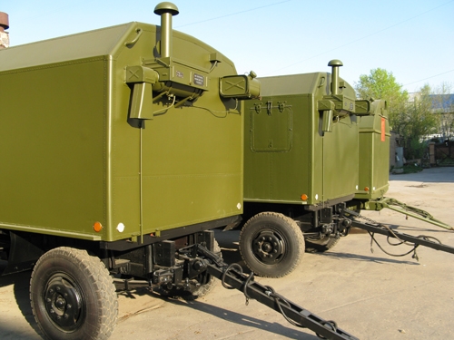 кузов фургон кунг П-6 бытовка на шасси