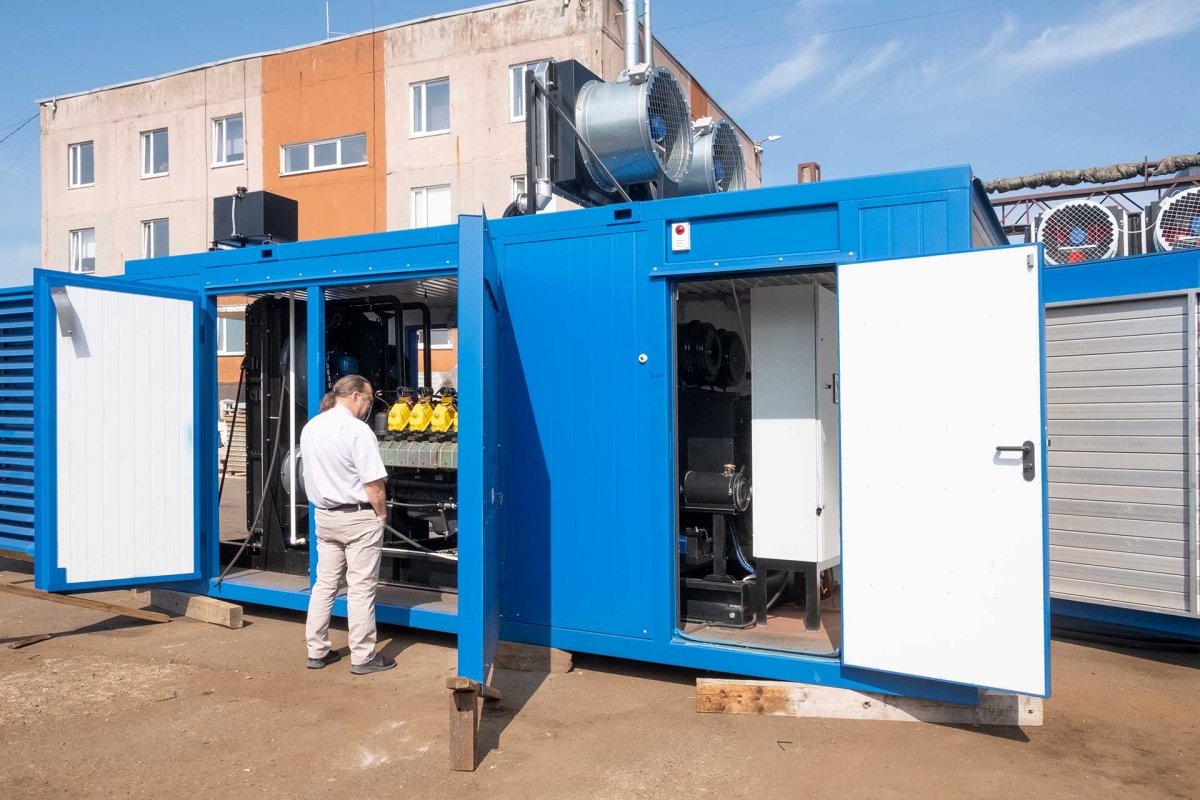 Контейнерные газогенераторы 350 кВт